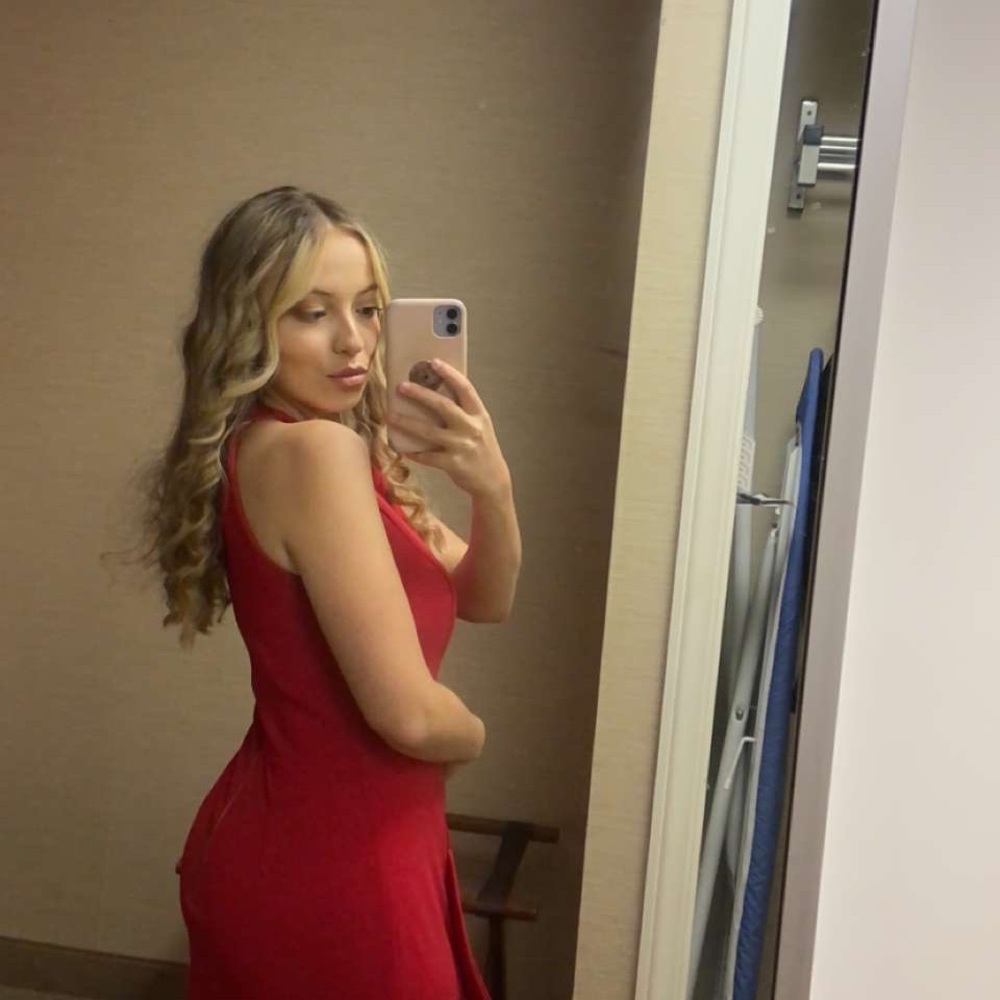 Red Ruffled Dress - Picture 3 of 3